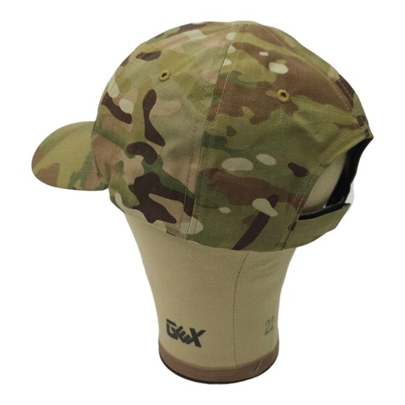 Burleson Greenhouses Camo Strapback Cap Hat Trucker Baseball Structured Style - Picture 11 of 14